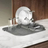 Escorredor de Louças com Tapete de Microfibra