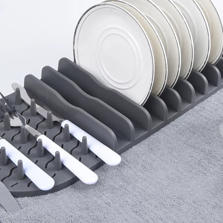 Escorredor de Louças com Tapete de Microfibra