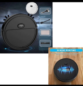 Robô Aspirador e Varredor Automático para Limpeza Doméstica