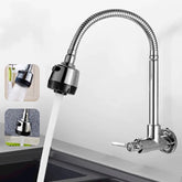 Torneira de Cozinha Inox 360° com Sensor e Bico Giratório